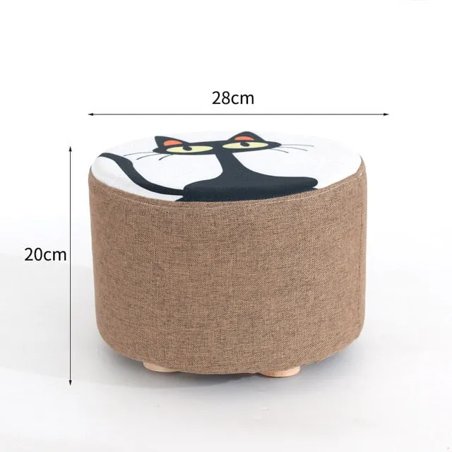 Small Wooden Stool | 24 Designs