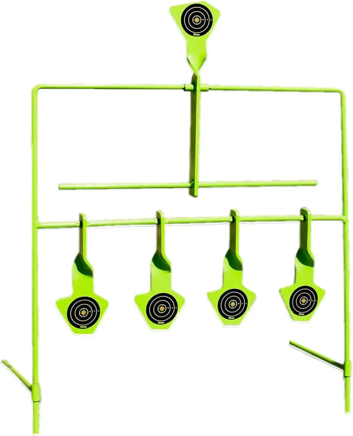 SME Hands Free Steel Resetting Targets Durable Hunting Sports Shooting Competition Stable System with 5 Highly Visible Floating Targets