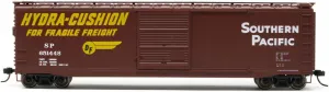 Southern Pacific Railroad Box Car with Sliding Door Running Number 651448 HO Scale Train Rolling Stock HR6585A