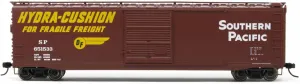 Southern Pacific Railroad Box Car with Sliding Door Running Number 651533 HO Scale Train Rolling Stock HR6585B