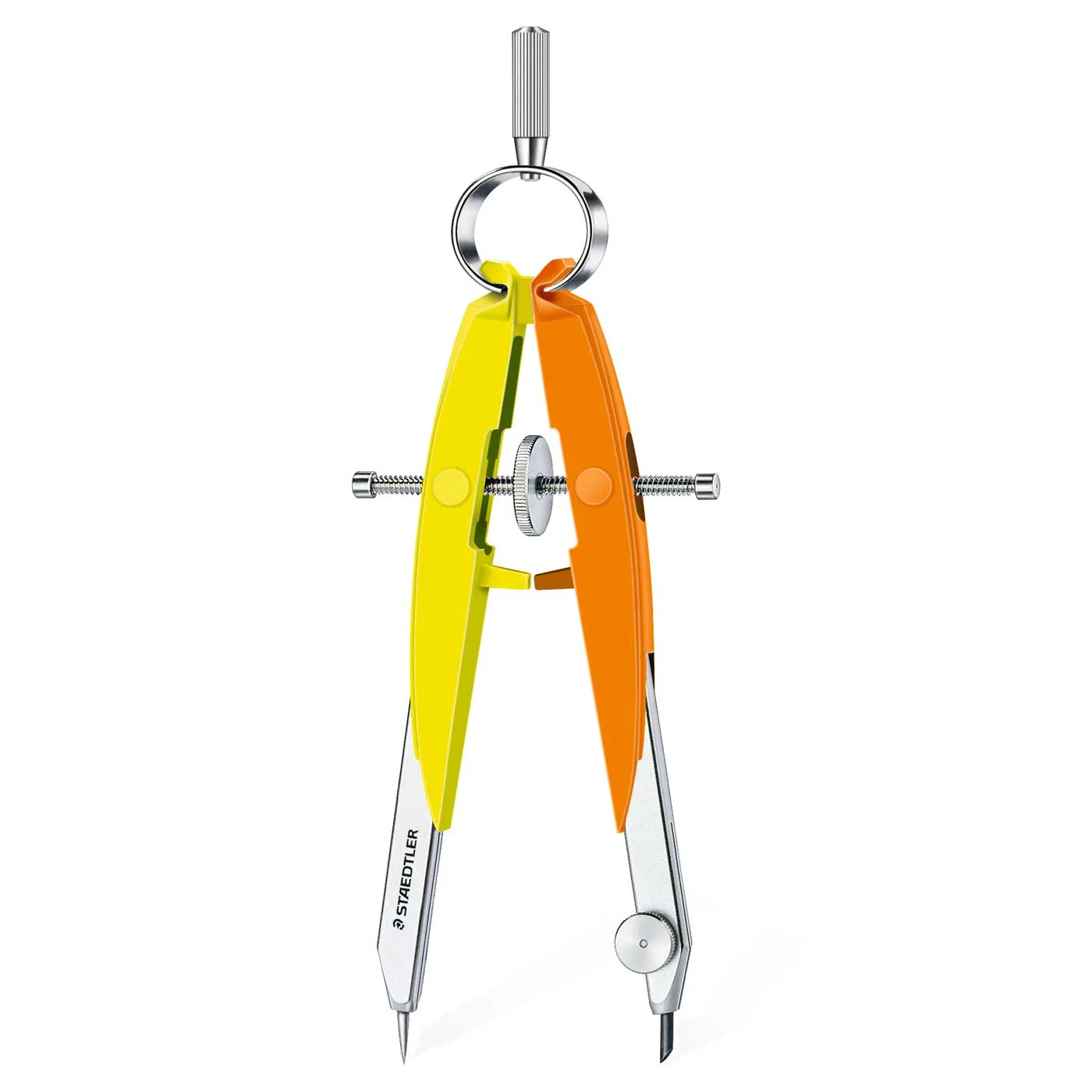 Staedtler Mars Comfort Precision Geometry Compass 556 00-N1 Neon Yellow/Orange
