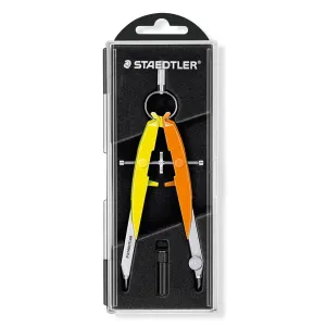 Staedtler Mars Comfort Precision Geometry Compass 556 00-N1 Neon Yellow/Orange