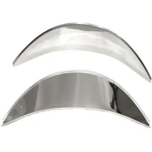 Stainless Steel  7" Headlamp Peaks