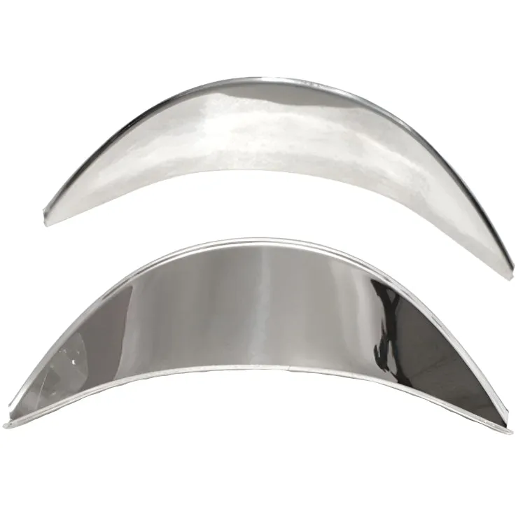 Stainless Steel  7" Headlamp Peaks