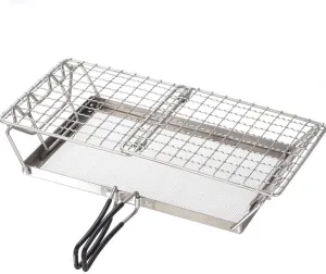 Stainless Steels Toaster Rack Folding Bread Heaters Camping Adventure Bread Toaster Tray Adjusted Steel Folding Grills