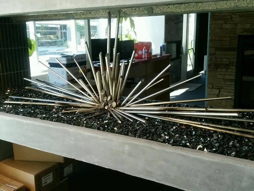Steel Desert Sticks - Sets Over Existing Burner | Starting at $850