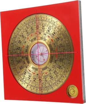 STOBAZA 1 Set of Chinese Compass High Precision Metal Compass for Feng Shui Direction Finding