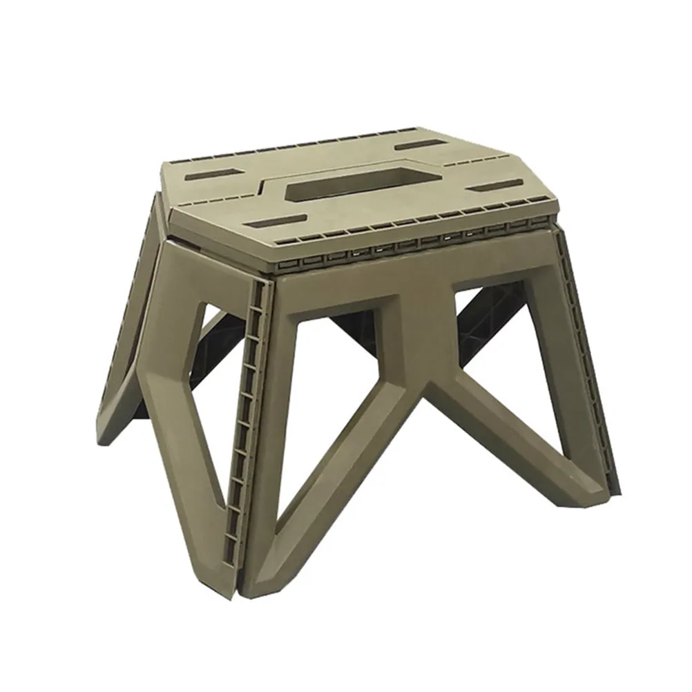 Stool Folding Chair Step Stools Camping Fishing Adults Portable Foldable Stepping Garden Outdoor Collapsible Travel Mini
