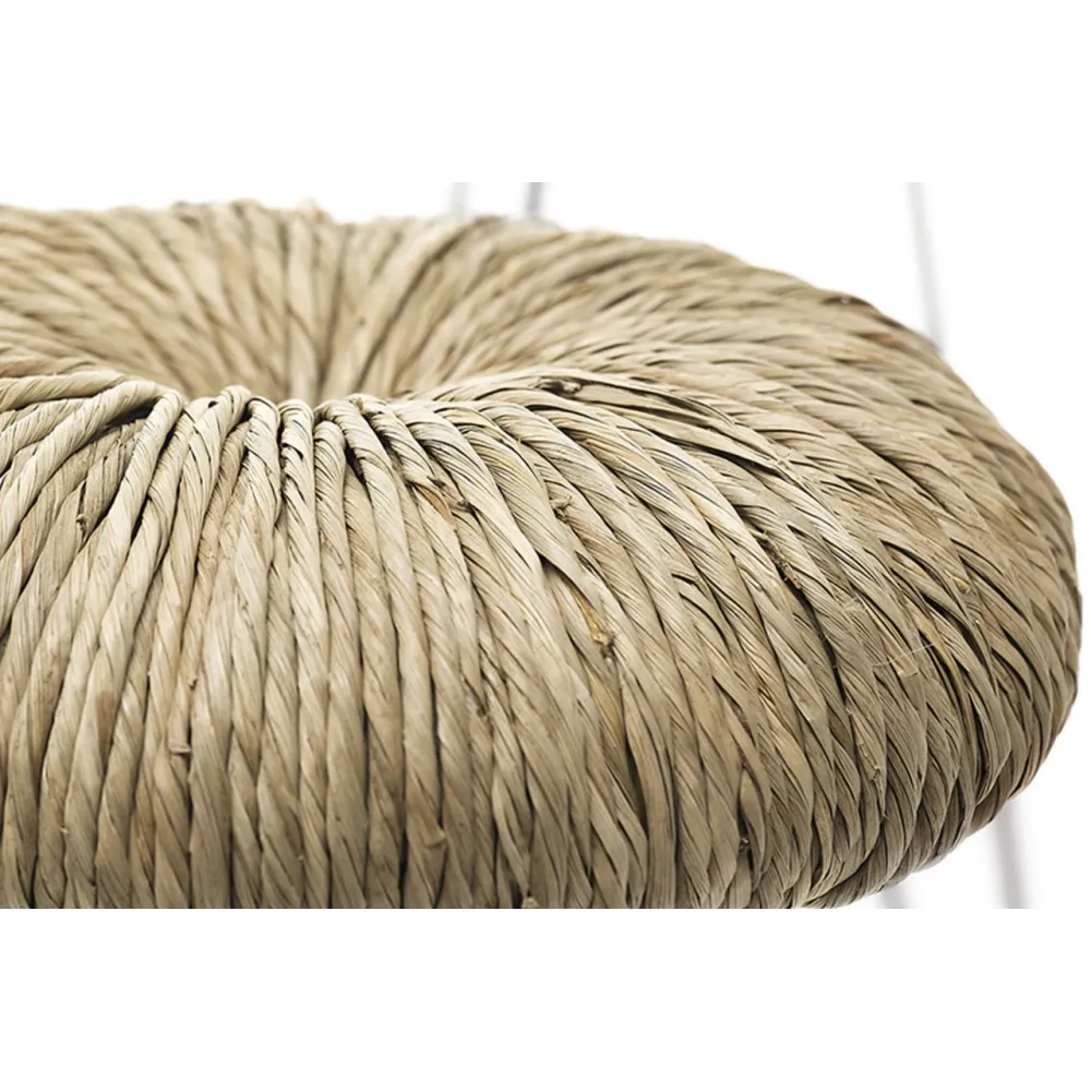 Straw-Padded Counter Stool | Mogg Donut