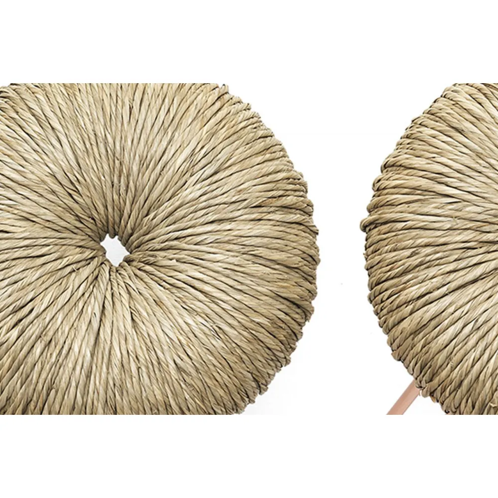 Straw-Padded Counter Stool | Mogg Donut