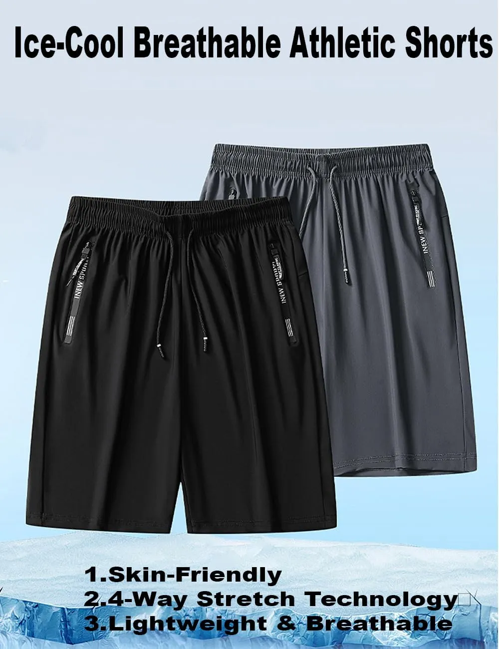 Stretchactive Quick Drying Ultra Stretch Pants for Hiking Camping Slim Fit Athletic Pants with Zipper Pockets