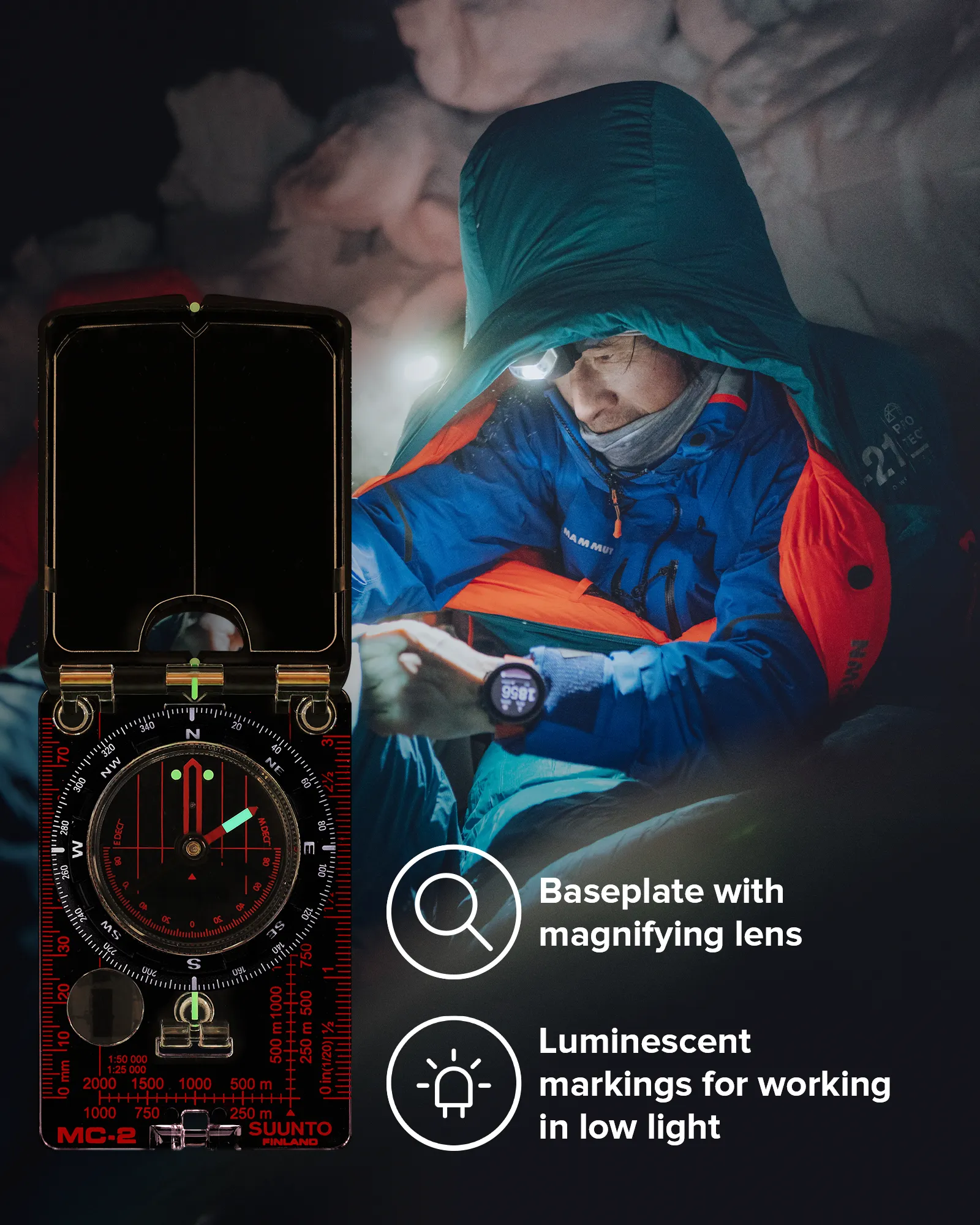 SUUNTO MC-2
/360/D/CM/IN/NH Compass
