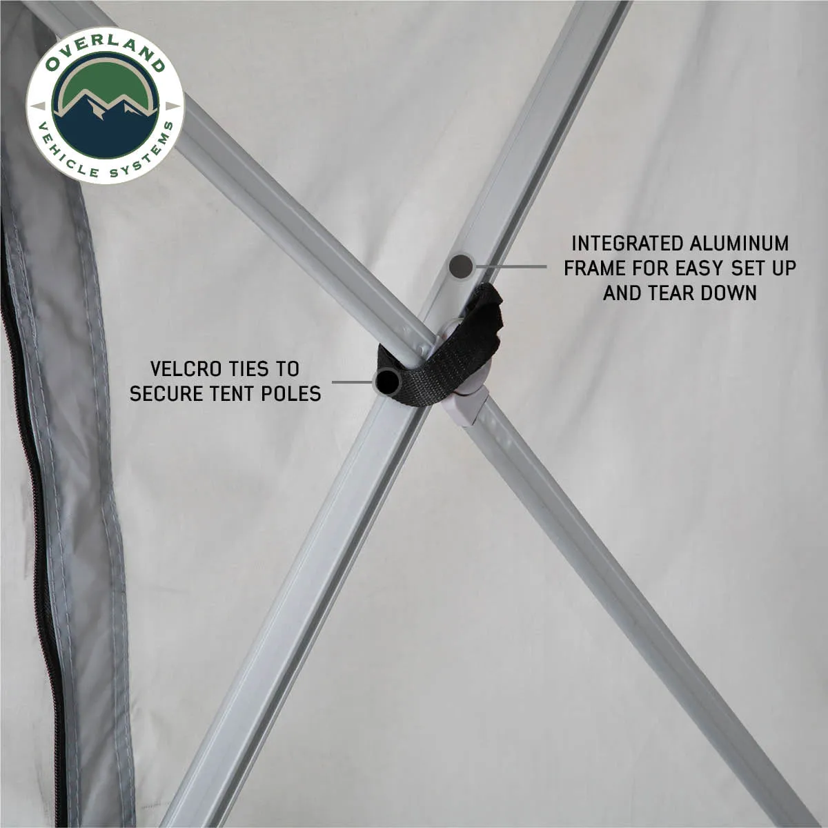 Tent Large, Ground Body Grey Safari Extensive collection P.S.T. Early access Portable - & Trim Grey LD