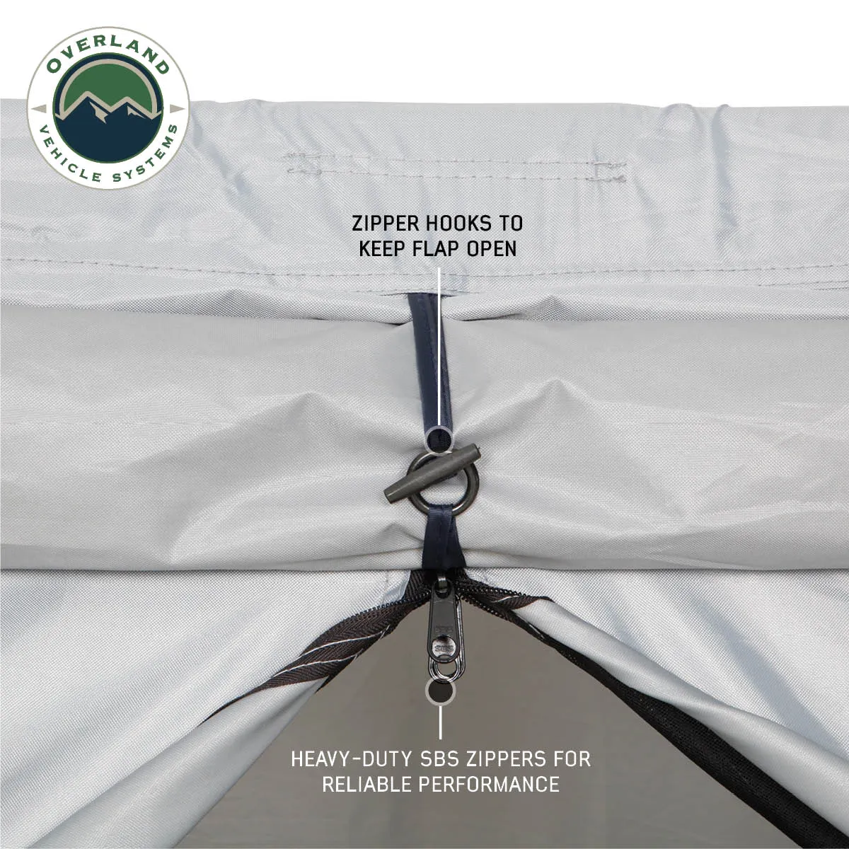 Tent Large, Ground Body Grey Safari Extensive collection P.S.T. Early access Portable - & Trim Grey LD