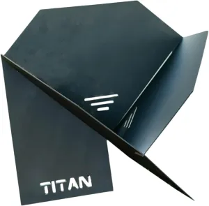 TITAN GREAT OUTDOORS Portable Pop-Up Fire Pit with Carry Bag