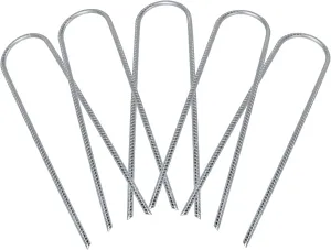 Trampoline Stakes, Heavy-Duty Construction, Accurately Cut Ends, Wide Applications, Christmas Outdoor Decoration, Soccer Goals, Hoses, Camping Tents, Swing Set, Fences, Budget-Friendly Option