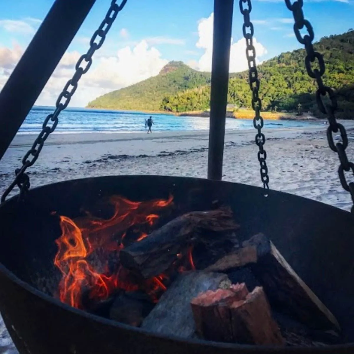 Tripod Cast Iron Fire Pit