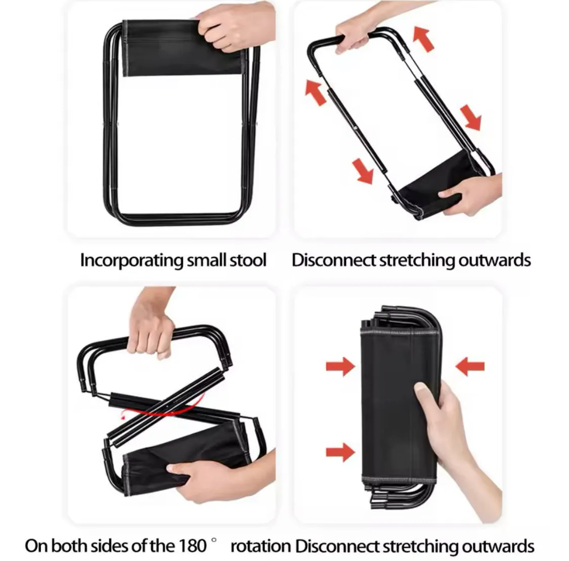 Ultra Lightweight Compact Folding Stool