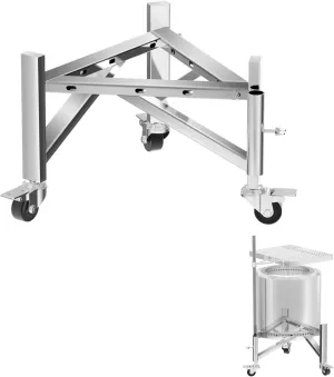 Universal 15-27" Fire Pit Stand, Stainless Steel Firepit Stand for Solo Stove Ranger, Bonfire, Yukon, Outdoor Fireplace Tools for Solo Stove Fire Pits and Other 15" 17" 19" 19.5" 22" 25" 27" Fire Pit
