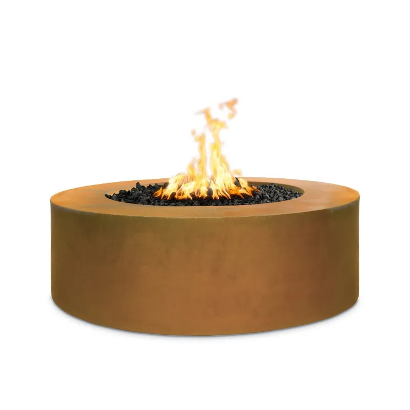 Upland Fire Pit - Corten Steel | 72" w x 24" h