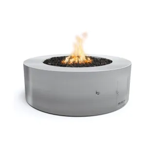 Upland Fire Pit - Stainless Steel | 60" w x 18" h