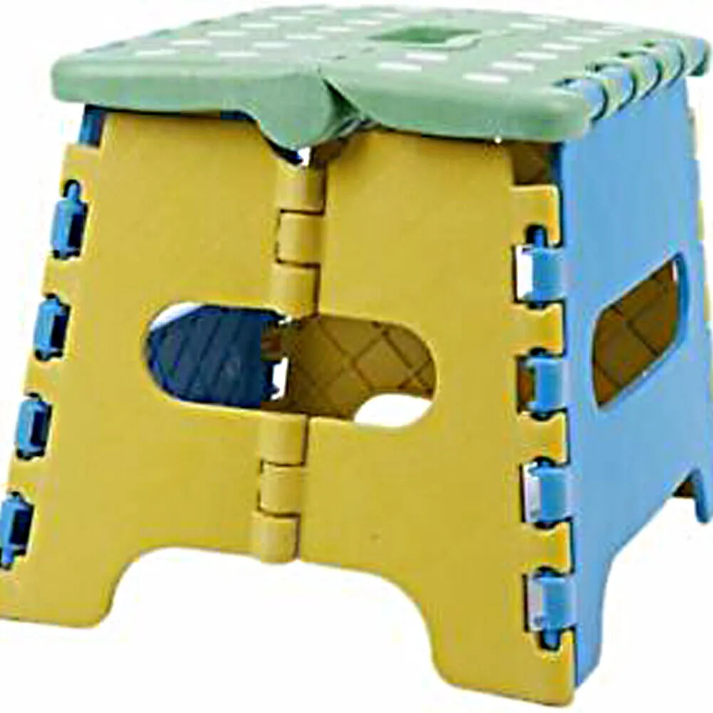 US 2-4 Pack Collapsible Folding Stool Anti-Slip Lightweight Kitchen Foot Step 7"