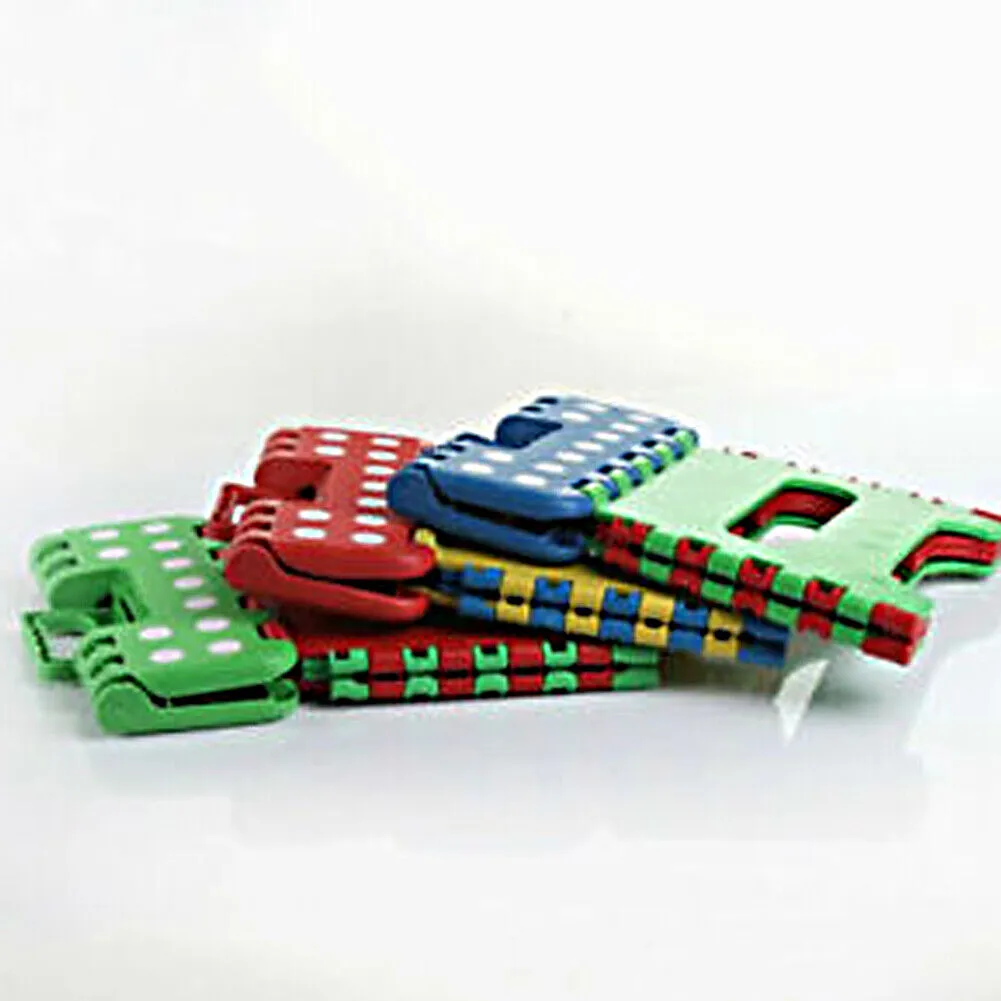 US 2-4 Pack Collapsible Folding Stool Anti-Slip Lightweight Kitchen Foot Step 7"