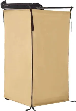Vehicle Side Shower Tent Privacy Shelter Camping Portable Dressing Room Shower Room for SUV Trailer Truck Tailgate Restroom