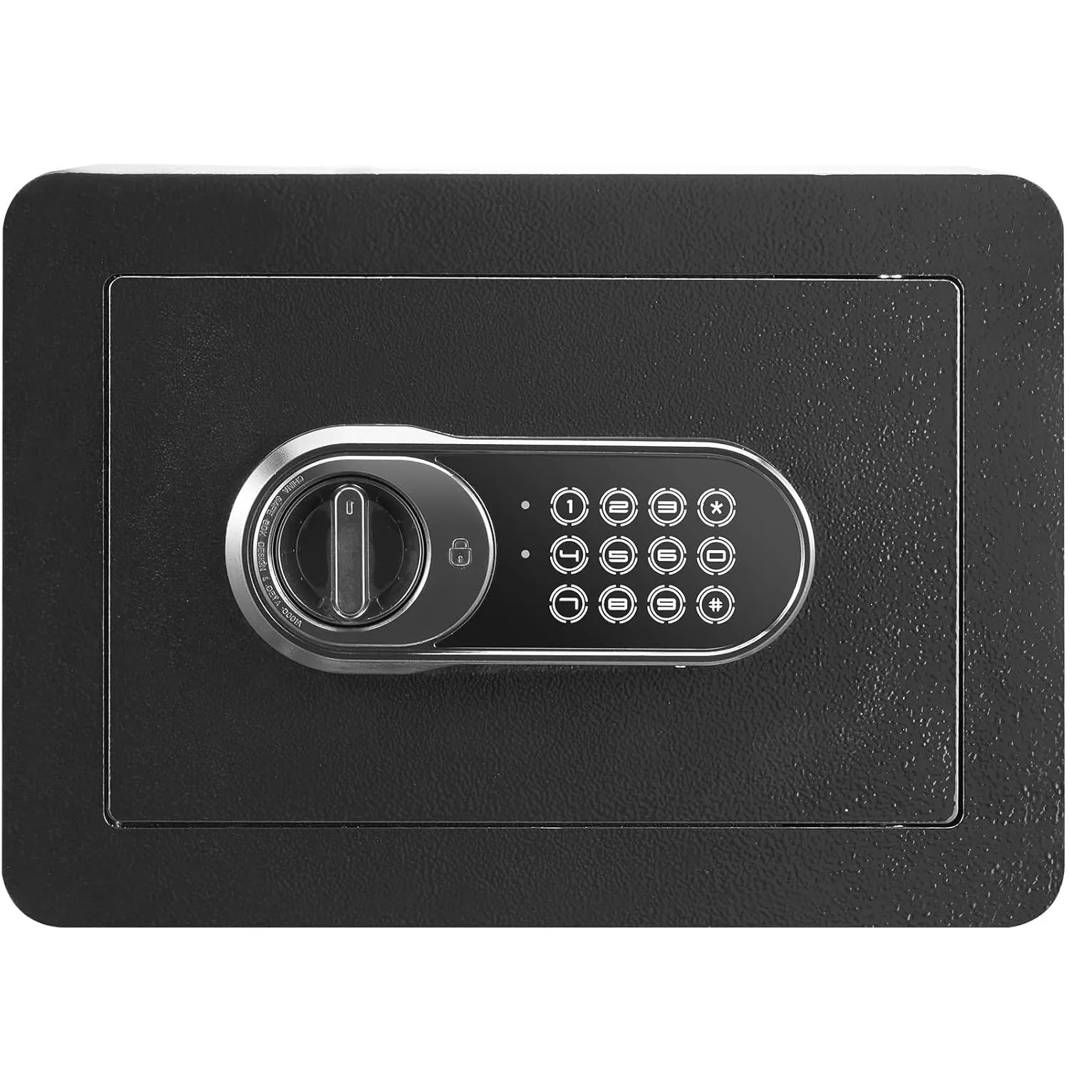 VEVOR Safe Box with Digital Keypad and 2 Keys, 0.5 Cubic Feet, Steel Security, Cabinet with Fire-proof Bag, Protect Cash, Gold, Jewelry, for Home, Hotel,13.8"Wx9.8"Dx9.8"H