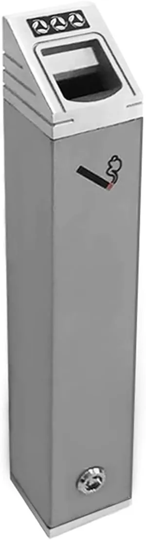 Wall Mounted Ashtray,Wall Mounted Cigarette Bin,Cigarette Ashtray,Cigarette bin,Cigarette Butt Receptacle, Lockable Wall Mounted Metal Ashtray 1