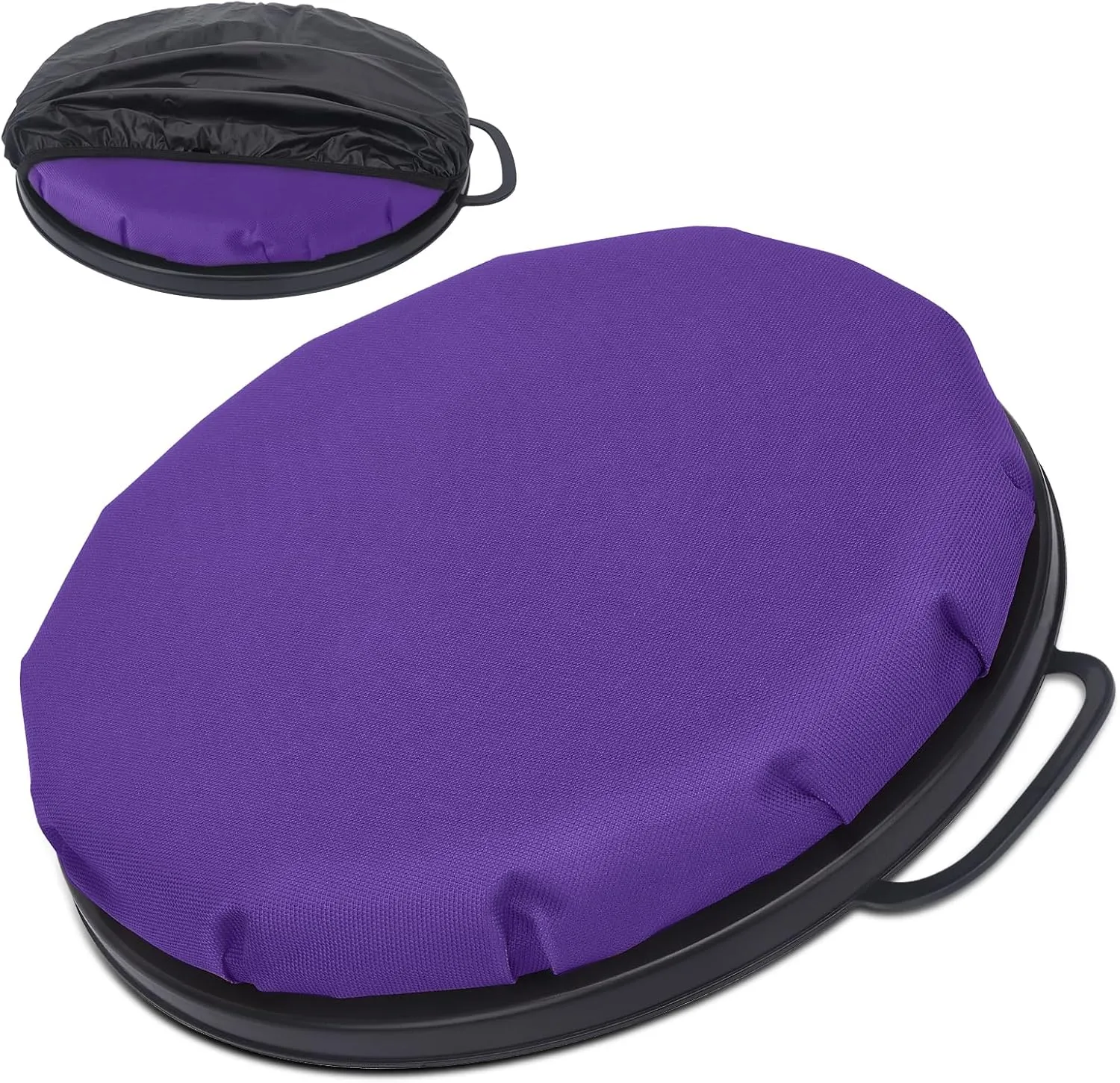 WarBull 5 Gallon Bucket Seat, 360-Degree Swivel Seat Foam Cushion Bucket Seat Lid with Waterproof Cover for Dove Duck Hunting, Fishing, Baseball, Gardening and Camping