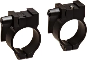 WARNE 14TLM Tikka Quick Detach Scope Rings, Solid Steel, Vertically Split, 30 mm, Med Matte