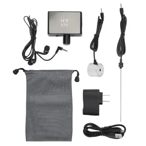 Water Leakage Detection, Underground Water Pipe Leak Detector Monitor with Dual Probe and Headphone Sound Adjustable Intensifier for Construction Site Pipeline Detection (US Plug)