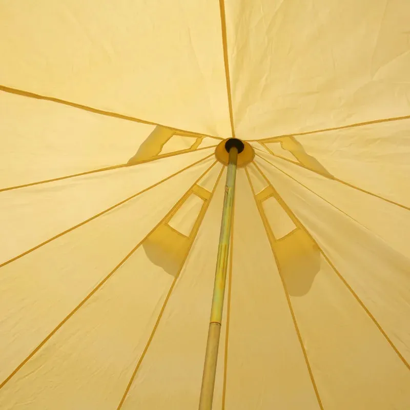 Waterproof Bell Tent with Antiflaming Bottom - 5/8 Person, 900D Oxford, Four-Season