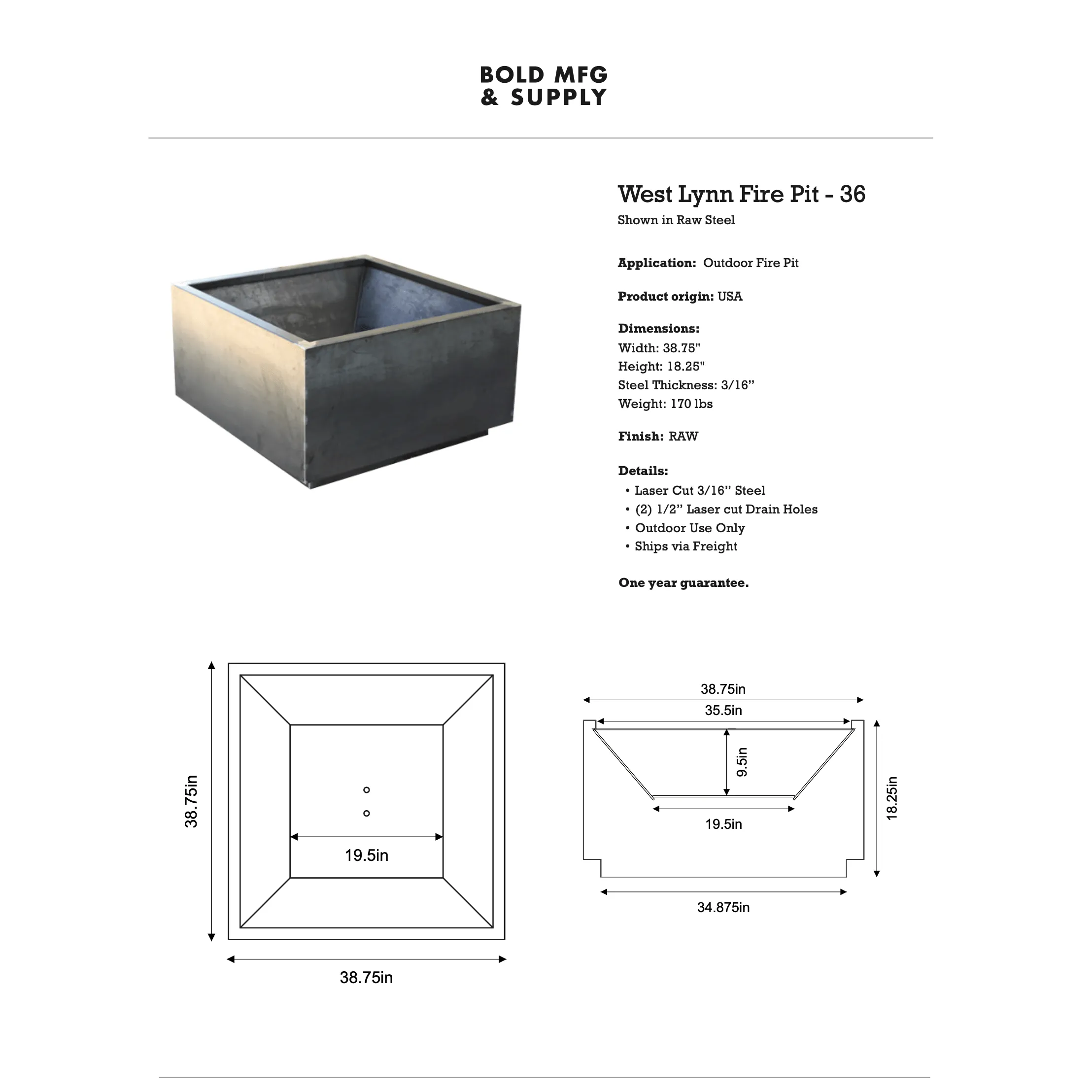 West Lynn Fire Pit