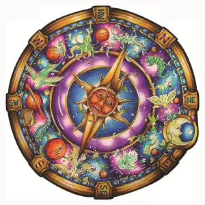 Wizard Compass 3D Wood Jigsaw Puzzle