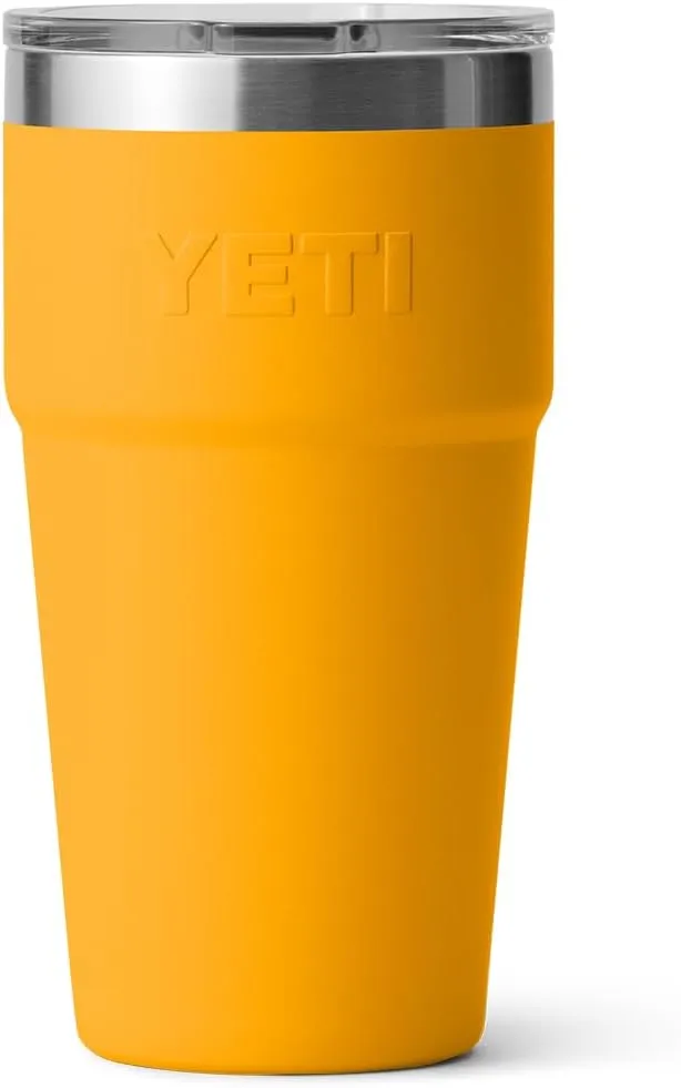 YETI Rambler 20 oz Stackable Tumbler, Stainless Steel, Vacuum Insulated with MagSlider Lid