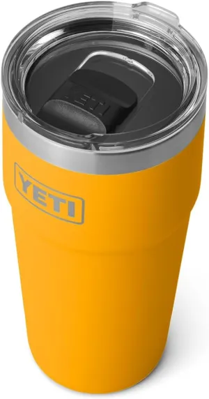 YETI Rambler 20 oz Stackable Tumbler, Stainless Steel, Vacuum Insulated with MagSlider Lid