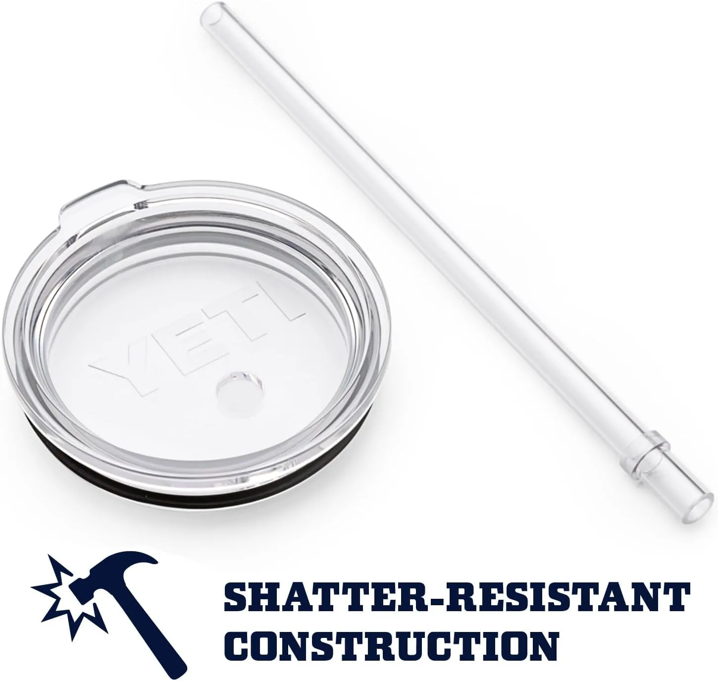 YETI Rambler 26 oz Straw Cup, Vacuum Insulated, Stainless Steel with Straw Lid